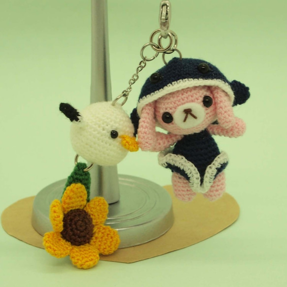 [訂做] 鯨魚 Kigurumi Amigurumi 肩帶 [動物可供選擇] 第1張的照片