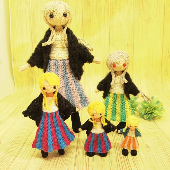 crochet doll/amigurumi【made-to-order】 第6張的照片
