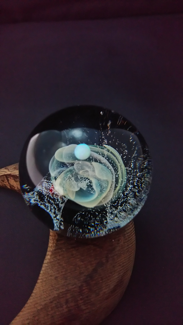ARTmarble作家品◎glass bangle◎ボロシリケイトガラスバングル
