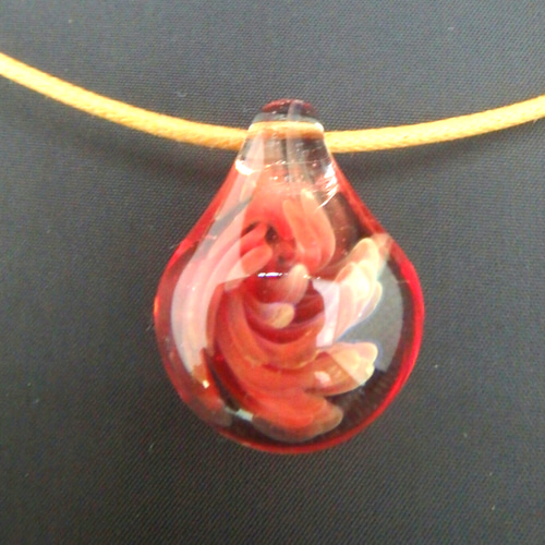 ボロシリケイトガラスペンダント ネックレス・ペンダント Island bead