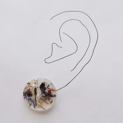 草藥迷你耳環（BU） 第2張的照片
