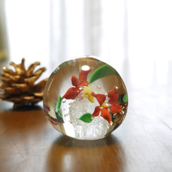 【早割クリスマス2020】ガラスのトライアングルツリー　 1枚目の画像