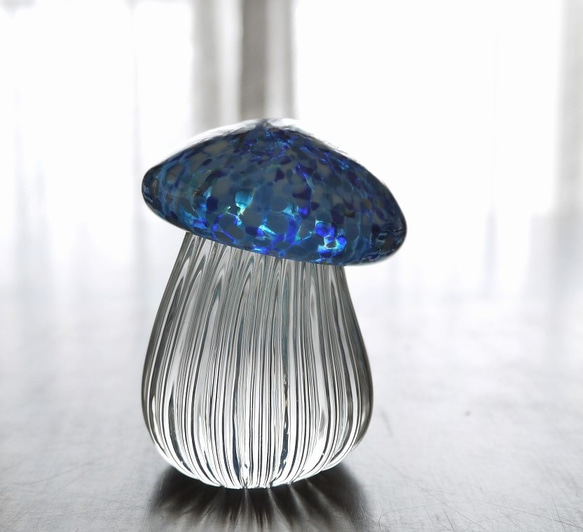 [桑迪珊瑚預訂商品]神秘的蘑菇（藍＆粉紅色） 第3張的照片