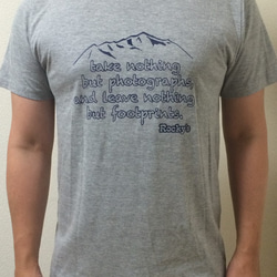 【Mountain】Rocky's オリジナルTシャツ グレー 3枚目の画像