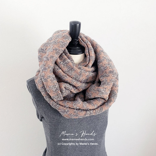 スヌード レディース ニット ピンク マフラー ルイ・ヴィトン ピンク