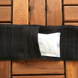 （售罄）冷卻液圍巾黑色棉線點生態頸部冷卻器 第3張的照片
