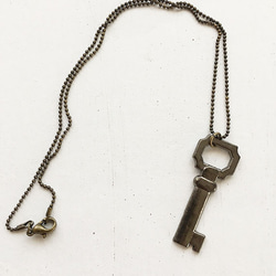 ★1點限量特賣★古董色自然鑰匙緊身項鍊 第3張的照片