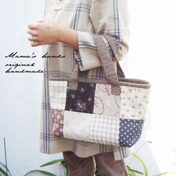⭐️18点以上売れました⭐️[型紙レシピ] パッチワーク トート バック