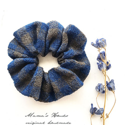 人気⭐️/ヘアゴム 青 チェック柄 シュシュ 人気⭐️/ヘアゴム 青 チェック柄 シュシュ 楽天市場】ブルー 青