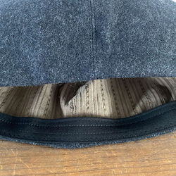時尚的炭灰色羊毛 100% 南瓜貝雷帽♪ 第6張的照片
