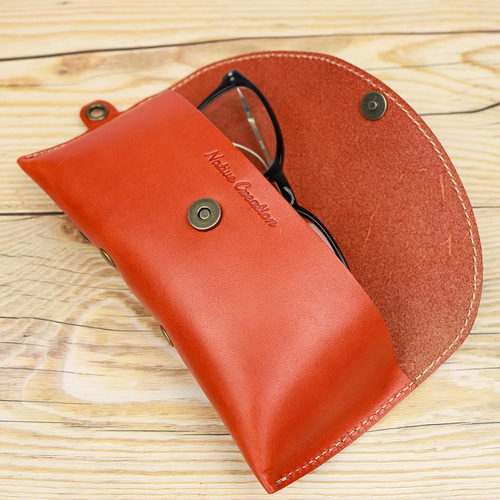 メガネケース 本革 栃木レザー 全8色 NC3756 メガネケース