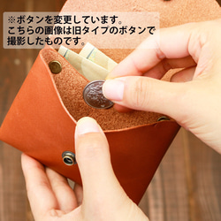 コンパクト財布 本革 栃木レザー 全8色 NC3759 3枚目の画像