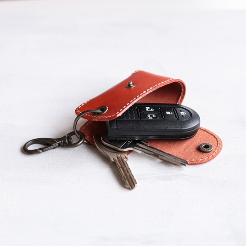 キーケース スマートキー対応 OLIVE 本革 栃木レザー NC3711 キー