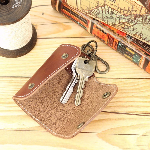 キーケース スマートキー対応 OLIVE 本革 栃木レザー NC3718 キー