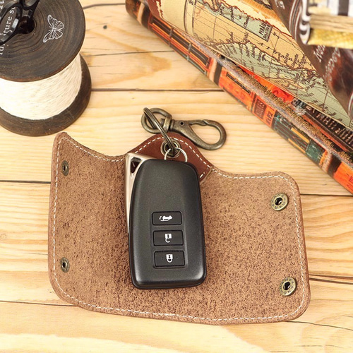キーケース スマートキー対応 OLIVE 本革 栃木レザー NC3718 キー