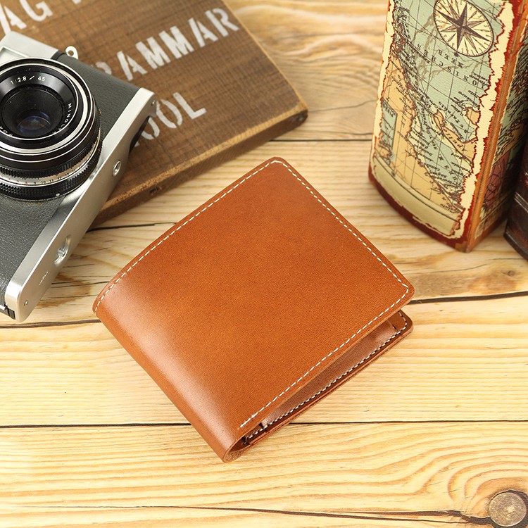 二つ折り財布 BROWN 栃木レザー NC3731