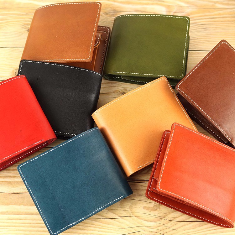 二つ折り財布 BROWN 栃木レザー NC3731