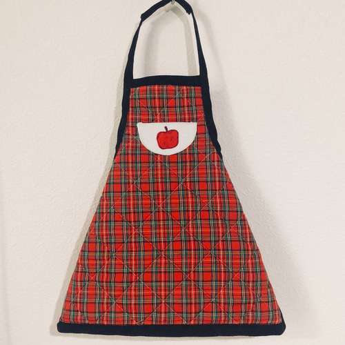 SOLD!ハンドメイドリバーシブルエプロン