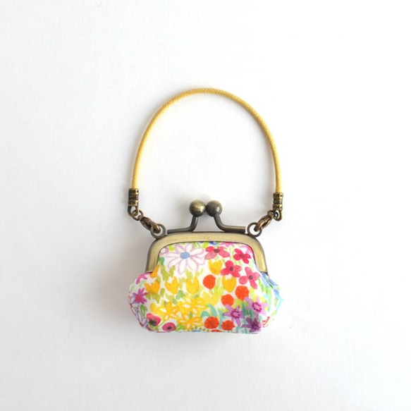 Tiny frame handbag - Poppy's Meadow / Yellow [099] 第2張的照片