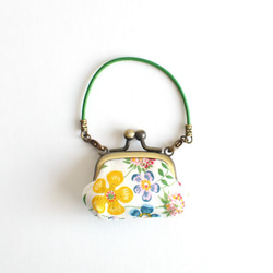 Tiny frame handbag - Edenham / Green [438] 第1張的照片