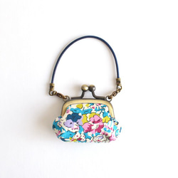 Tiny frame handbag - Claire Aude / Navy [404] 第1張的照片