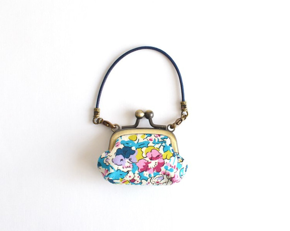 Tiny frame handbag - Claire Aude / Navy [404] 第1張的照片
