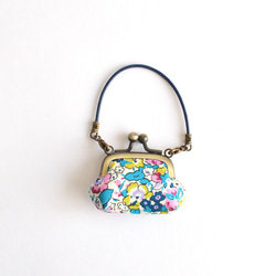 Tiny frame handbag - Claire Aude / Navy [404] 第2張的照片