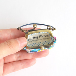 Tiny frame handbag - Claire Aude / Navy [404] 第4張的照片