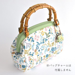 Bamboo handle bag - "Botanical Flowers" [021] 第9張的照片