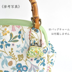 Bamboo handle bag - "Botanical Flowers" [021] 第10張的照片