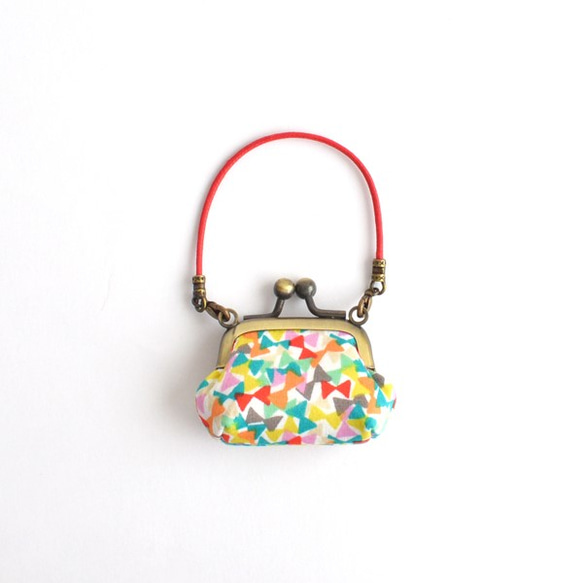 Tiny frame handbag - Fluttering Multi / Red [108] 第2張的照片