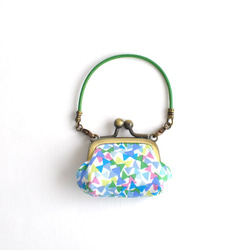 Tiny frame handbag - Fluttering Blue / Green [421] 第1張的照片