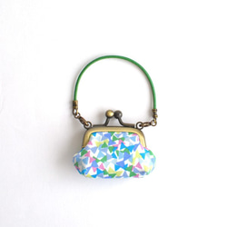 Tiny frame handbag - Fluttering Blue / Green [421] 第2張的照片