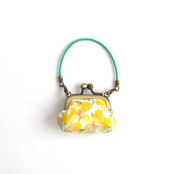 Tiny frame handbag - Somerset Viola / Emerald Green [104] 第2張的照片