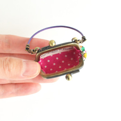 Tiny frame handbag - Alice Victoria / Red [417] 第5張的照片