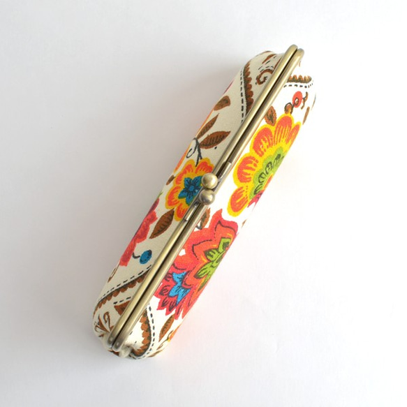 Retro pen case - Vintage "Ethnic Flowers" [074] 第7張的照片