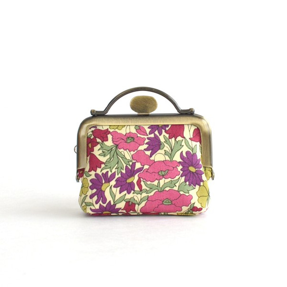 Unique frame pouch(S) - Liberty "Poppy and Daisy" P [132] 第2張的照片