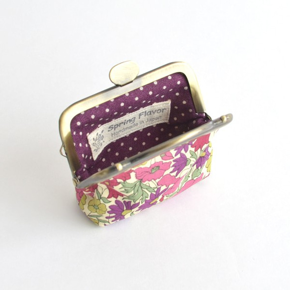 Unique frame pouch(S) - Liberty "Poppy and Daisy" P [132] 第4張的照片