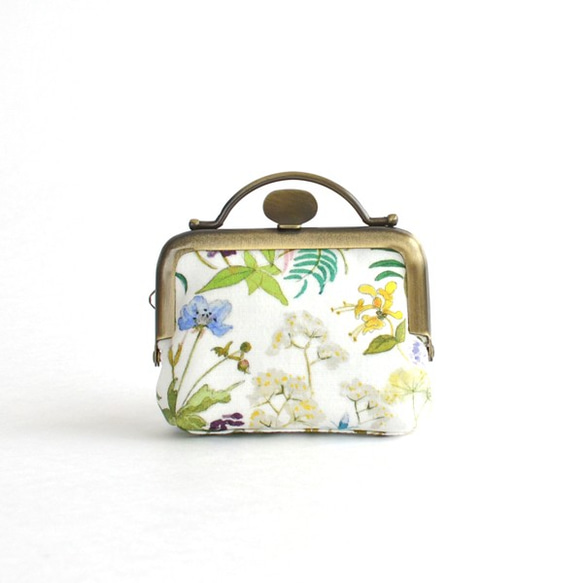 Unique frame pouch(S) - Liberty "Chartwell Florals" [142] 第3張的照片