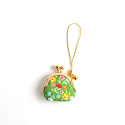 Tiny kiss lock purse with strap - Import Green Garden [151] 第2張的照片