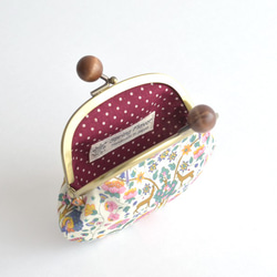 Candy frame purse (MS) - Liberty "Palmeira" [328] 第4張的照片