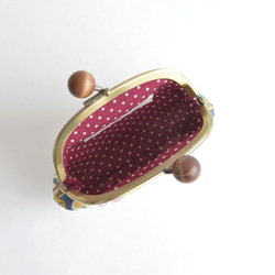 Candy frame purse (MS) - Liberty "Palmeira" [328] 第5張的照片