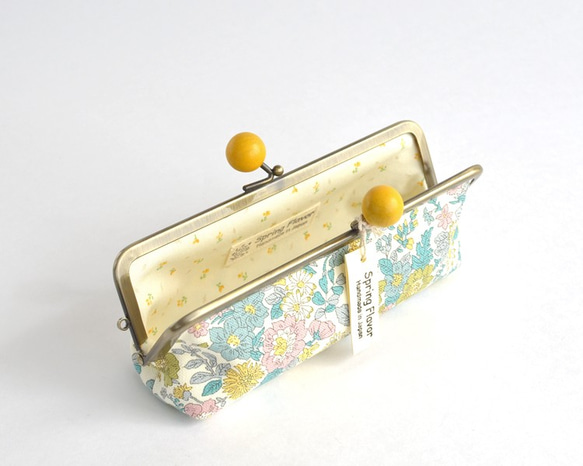 {花卉口金包} Floral glasses case - Liberty "Emily" [857] 第5張的照片