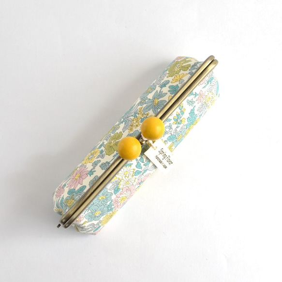 {花卉口金包} Floral glasses case - Liberty "Emily" [857] 第6張的照片