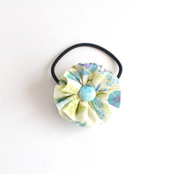 发圈 Ruffle flower hair tie - Liberty "Raphaelle"[637] 第1張的照片