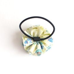 发圈 Ruffle flower hair tie - Liberty "Raphaelle"[637] 第4張的照片