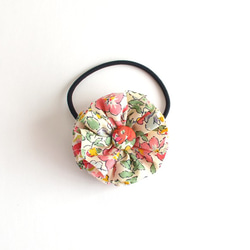 发圈 Ruffle flower hair tie - Liberty "Woodham"[635] 第1張的照片