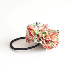 发圈 Ruffle flower hair tie - Liberty "Woodham"[635] 第3張的照片