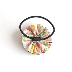 发圈 Ruffle flower hair tie - Liberty "Thorpe"[568] 第4張的照片