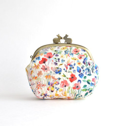 Rabbits floral frame purse(M) - Liberty "Felda" UK [617] 第3張的照片